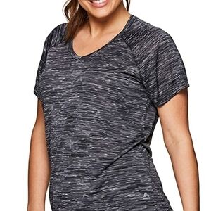 𝅺reebok performance short sleeve size large